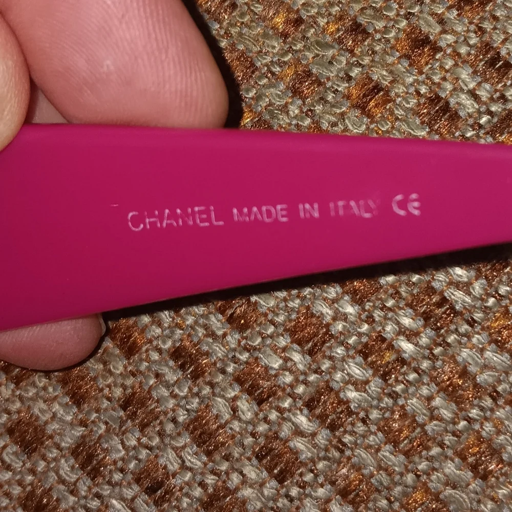 CHANEL Purple and Pink Gradient Women's Sunglasses